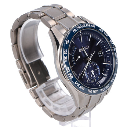 Seiko [Excellent Condition] SAGA177 8B54 Brightz Date Solar Radio-Controlled Watch