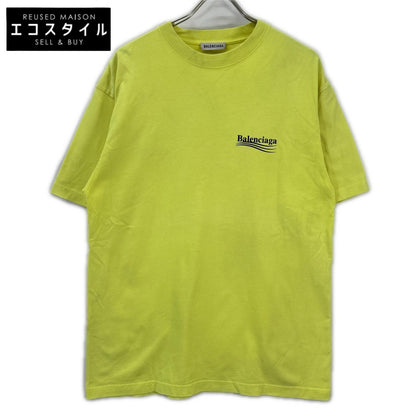 BALENCIAGA バレンシアガ 20年 641655 イエロー Tシャツ トップス