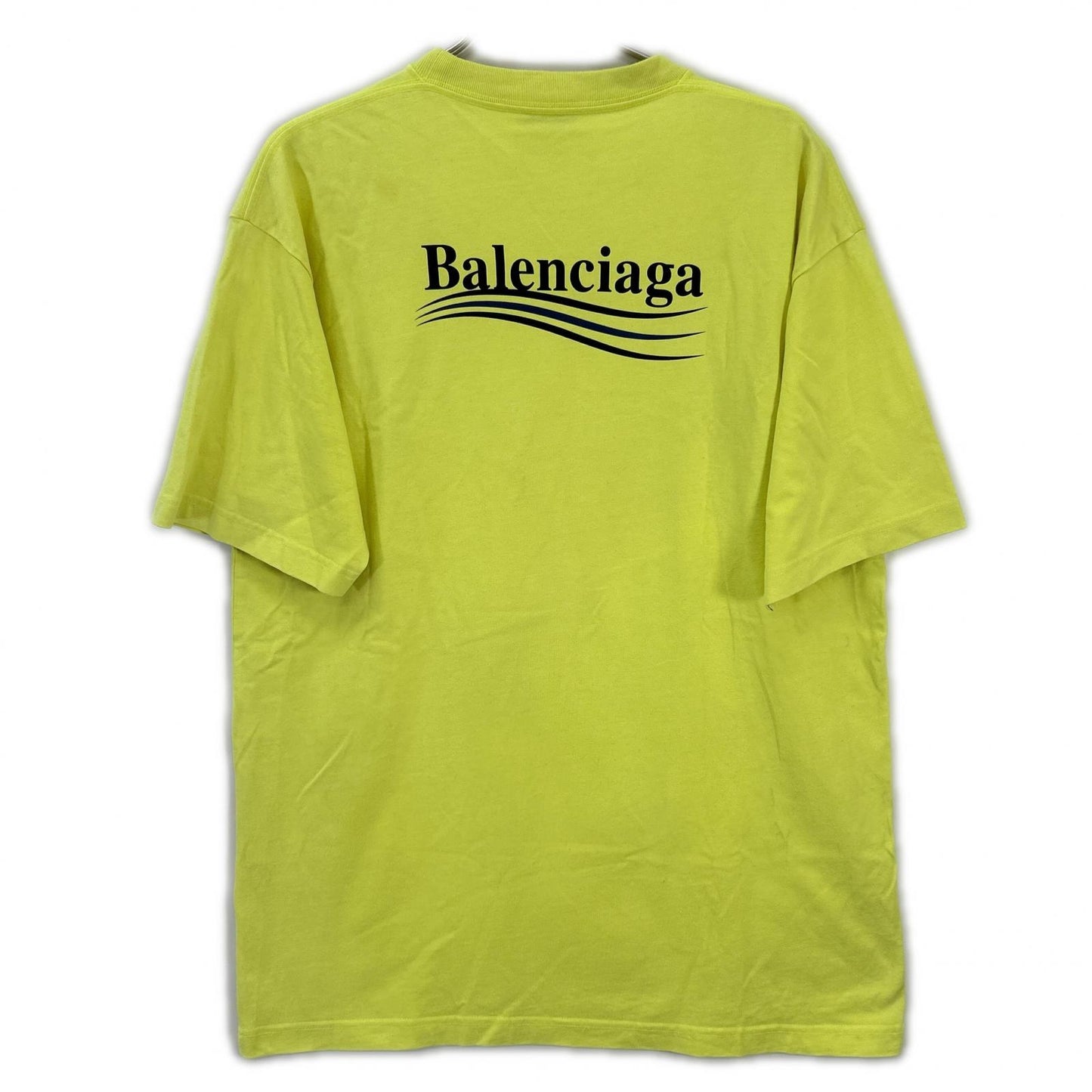 BALENCIAGA バレンシアガ 20年 641655 イエロー Tシャツ トップス