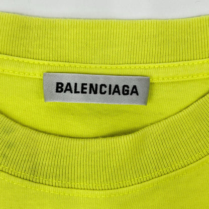 BALENCIAGA バレンシアガ 20年 641655 イエロー Tシャツ トップス