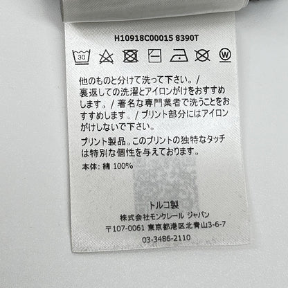 MONCLER モンクレール 21年 ブラック スタッズ Tシャツ トップス