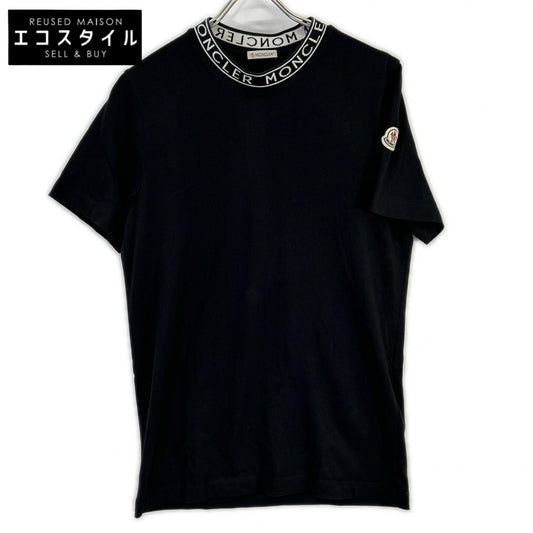MONCLER モンクレール 22年 ブラック ロゴカラー Tシャツ トップス