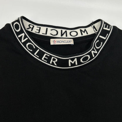 MONCLER モンクレール 22年 ブラック ロゴカラー Tシャツ トップス