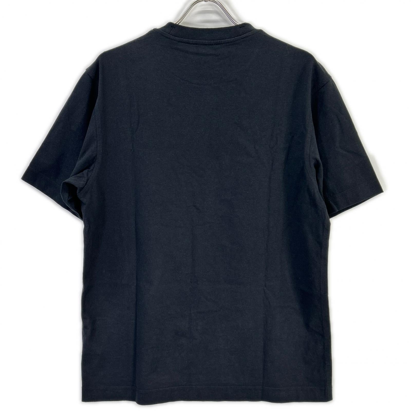BURBERRY バーバリー 24ss　8095058 ブラック ビックロゴ 半袖Tシャツ トップス