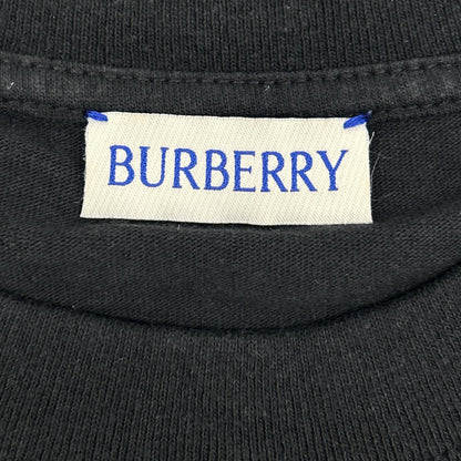 BURBERRY バーバリー 24ss　8095058 ブラック ビックロゴ 半袖Tシャツ トップス