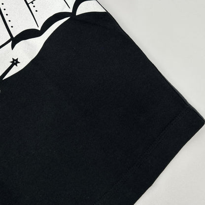 BURBERRY バーバリー 24ss　8095058 ブラック ビックロゴ 半袖Tシャツ トップス