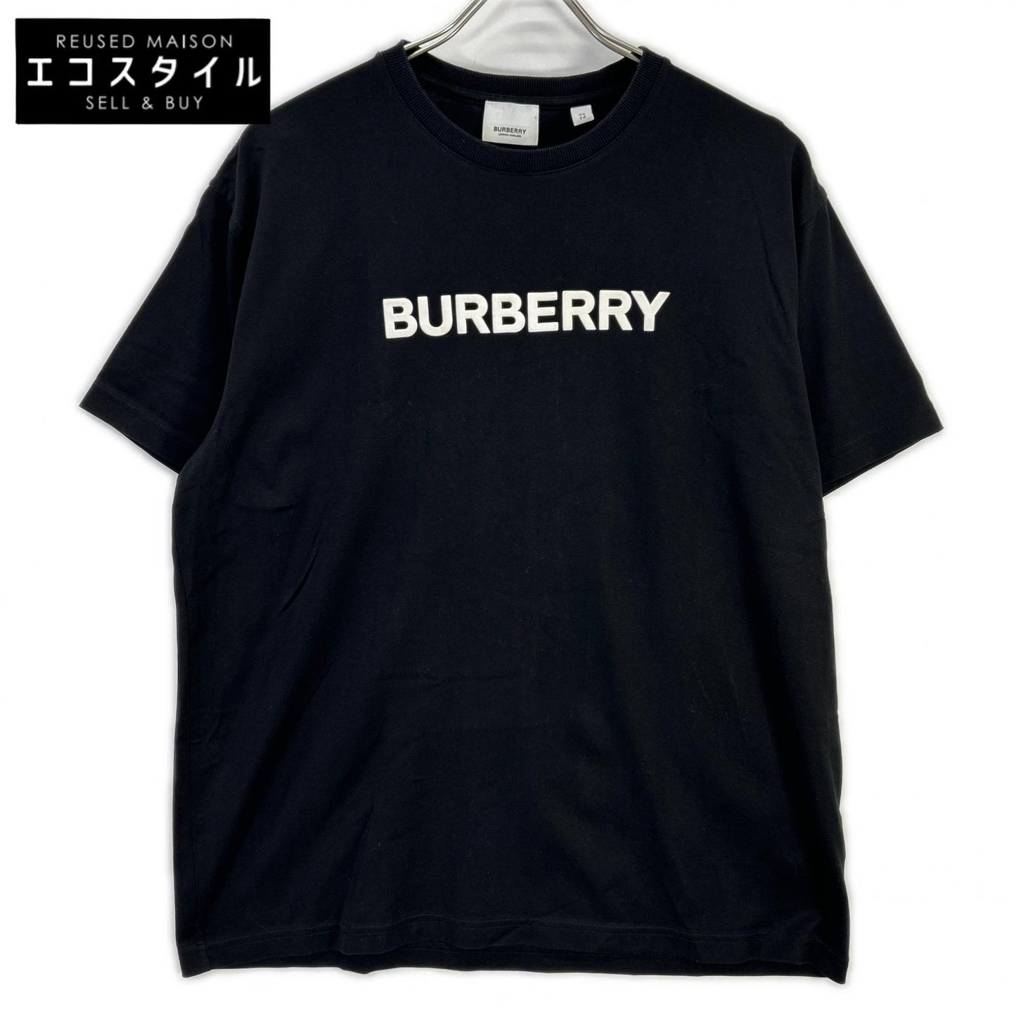 BURBERRY バーバリー 8055307 ブラック ロゴ Tシャツ トップス