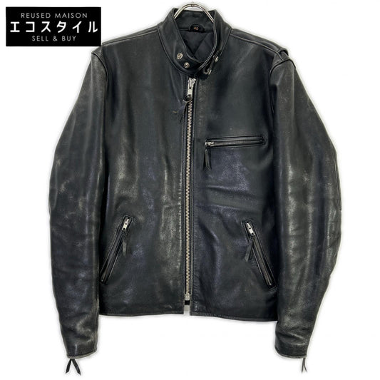 FREEDOM Black Single Rider Jacket