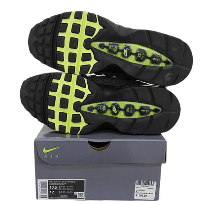 NIKE ナイキ 美品 Air Max 95 OG Big Bubble シューズ メンズ BLACK NEON YELLOW COOL GREY ブラック イエロー グレー 28.5cm HM4740-001 シューズ