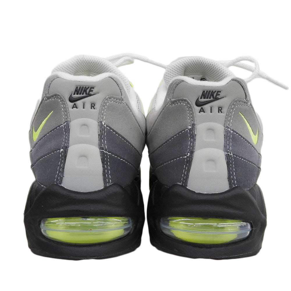 NIKE ナイキ 美品 Air Max 95 OG Big Bubble シューズ メンズ BLACK NEON YELLOW COOL GREY ブラック イエロー グレー 28.5cm HM4740-001 シューズ