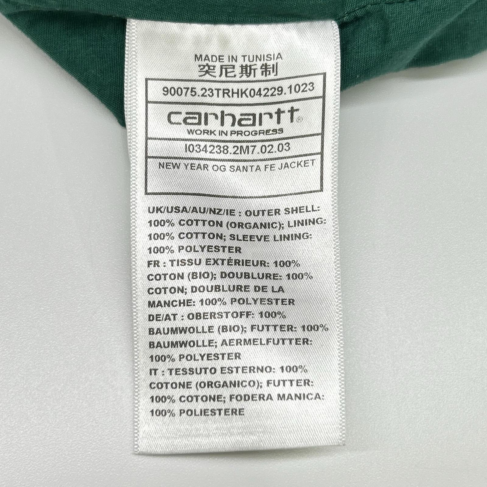 carhartt カーハート 24SS ライトブルー New Year Edition Santa Fe Jacket Light Blue Unisex 新年限定 サンタフェジャケット ライトブルー ユニセックス ジャケット