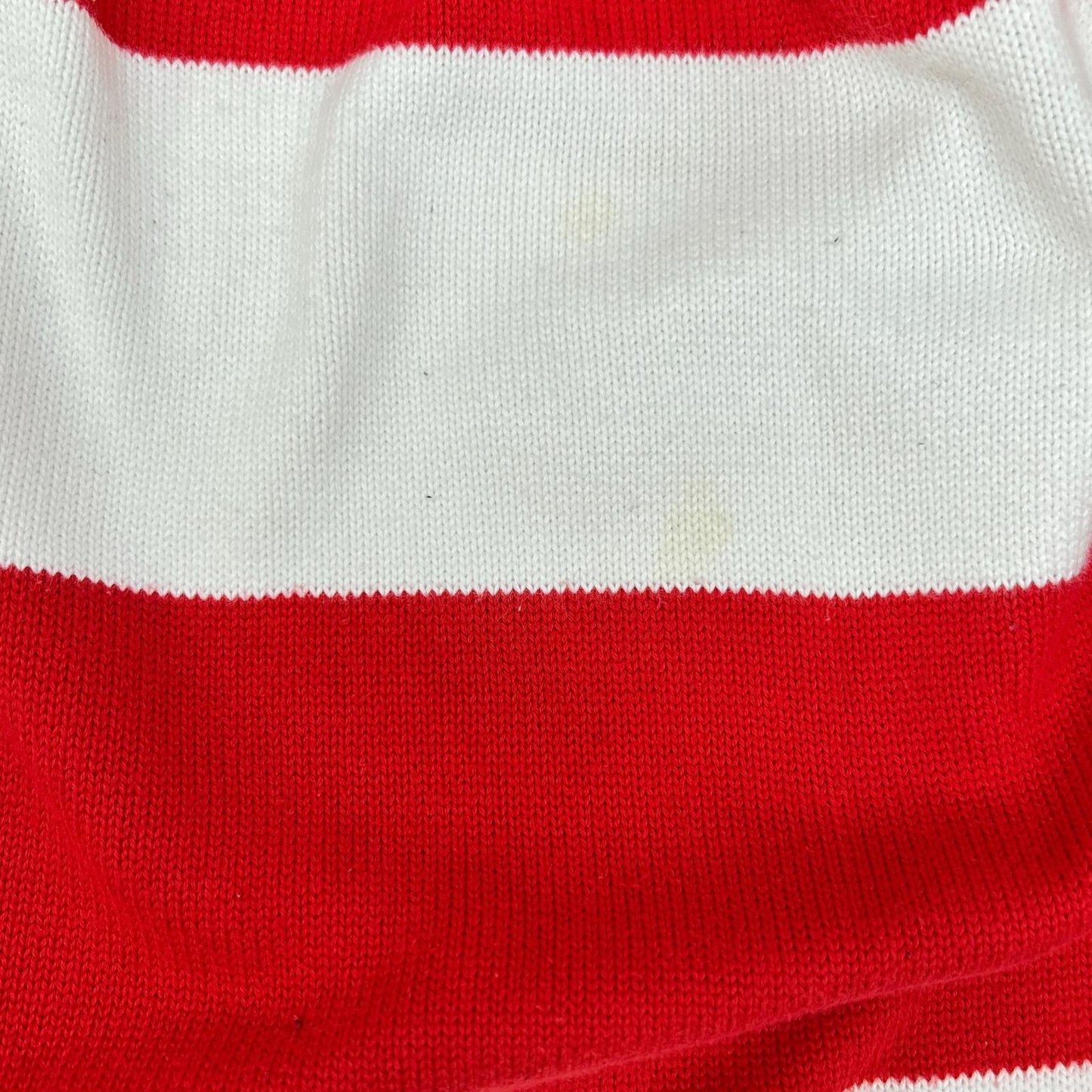 Calvin Klein Jeans Calvin Klein Jeans white × red striped knit top