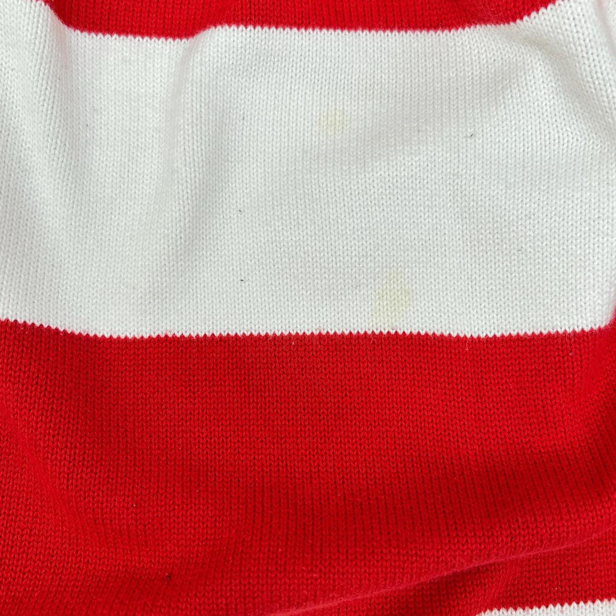 Calvin Klein Jeans Calvin Klein Jeans white × red striped knit top