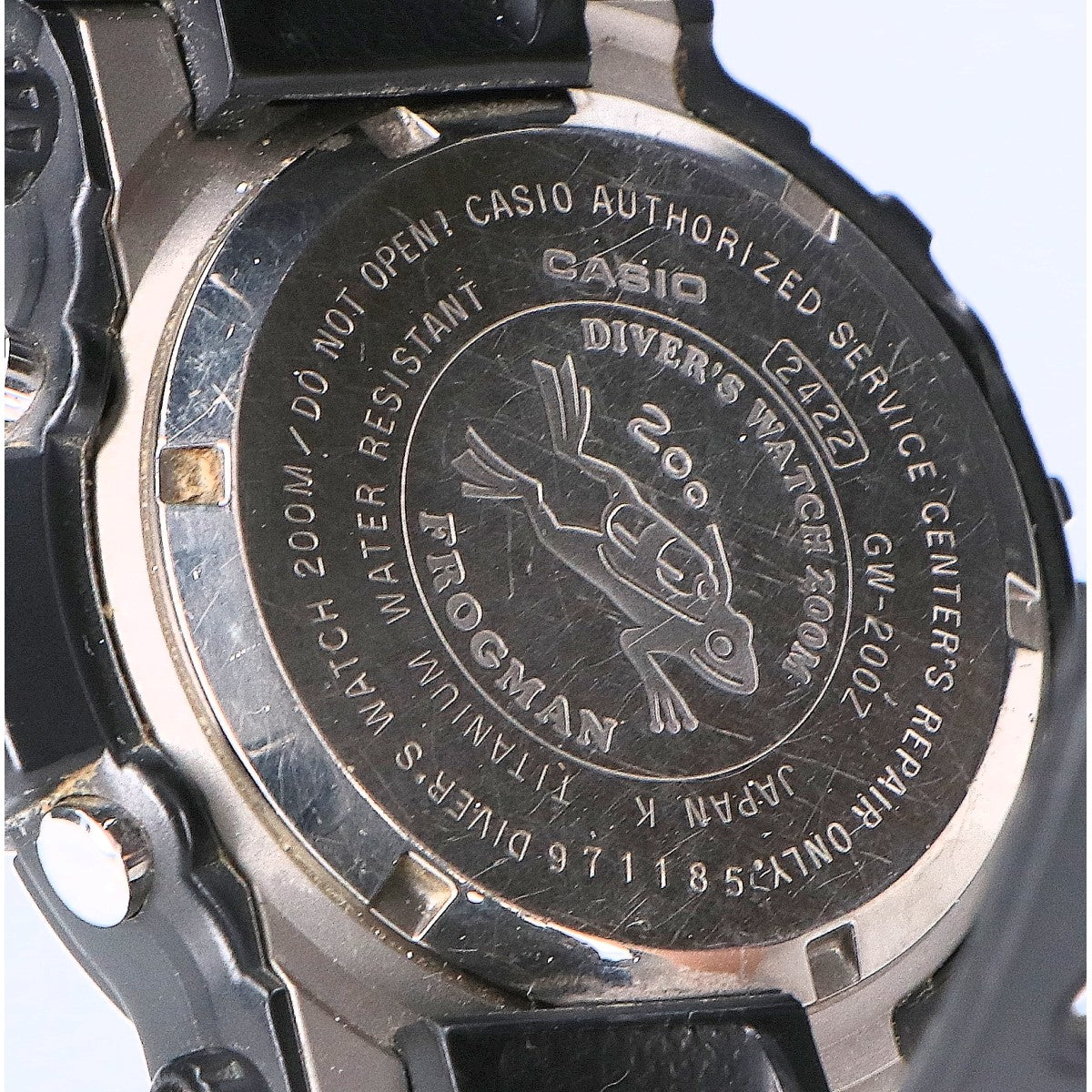 G-SHOCK ジーショック GW-200Z-1JF MASTER OF G-SEA FROGMAN フロッグマン タフソーラー 腕時計
