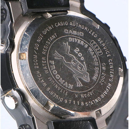 G-SHOCK ジーショック GW-200Z-1JF MASTER OF G-SEA FROGMAN フロッグマン タフソーラー 腕時計