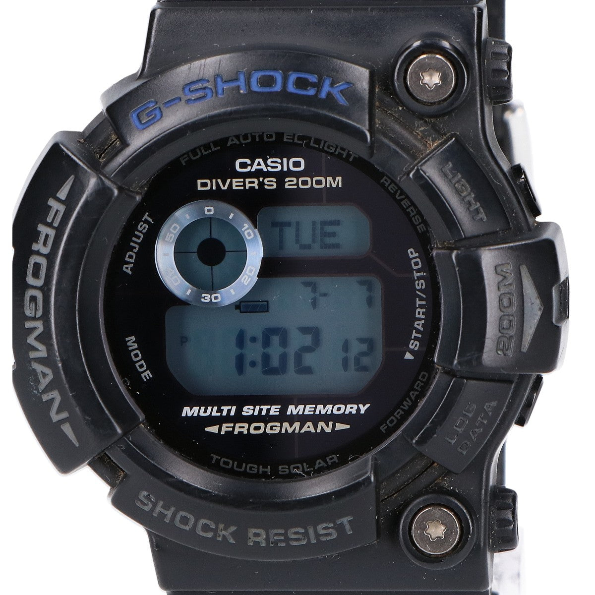 G-SHOCK ジーショック GW-225C-1JF MASTER OF G-SEA FROGMAN フロッグマン Gショック25周年記念 ソーラー 腕時計