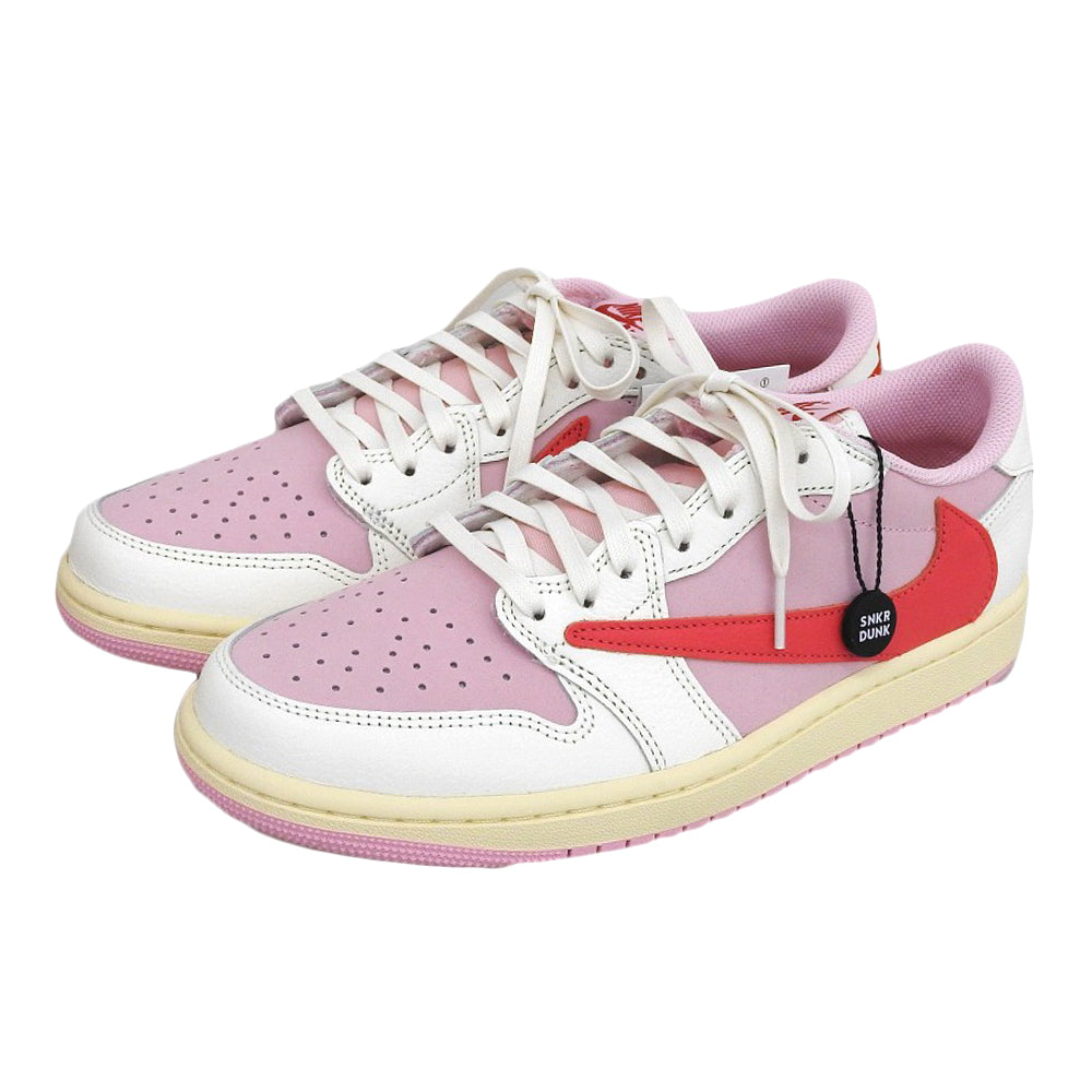 NIKE ナイキ 未使用 エア ジョーダン 1 LOW スニーカー メンズ Sail Shy Pink and Tropical 27cm IQ7604-101 シューズ