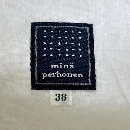 mina perhonen ミナペルホネン dn4411 ホワイト always デニムパンツ ボトムス