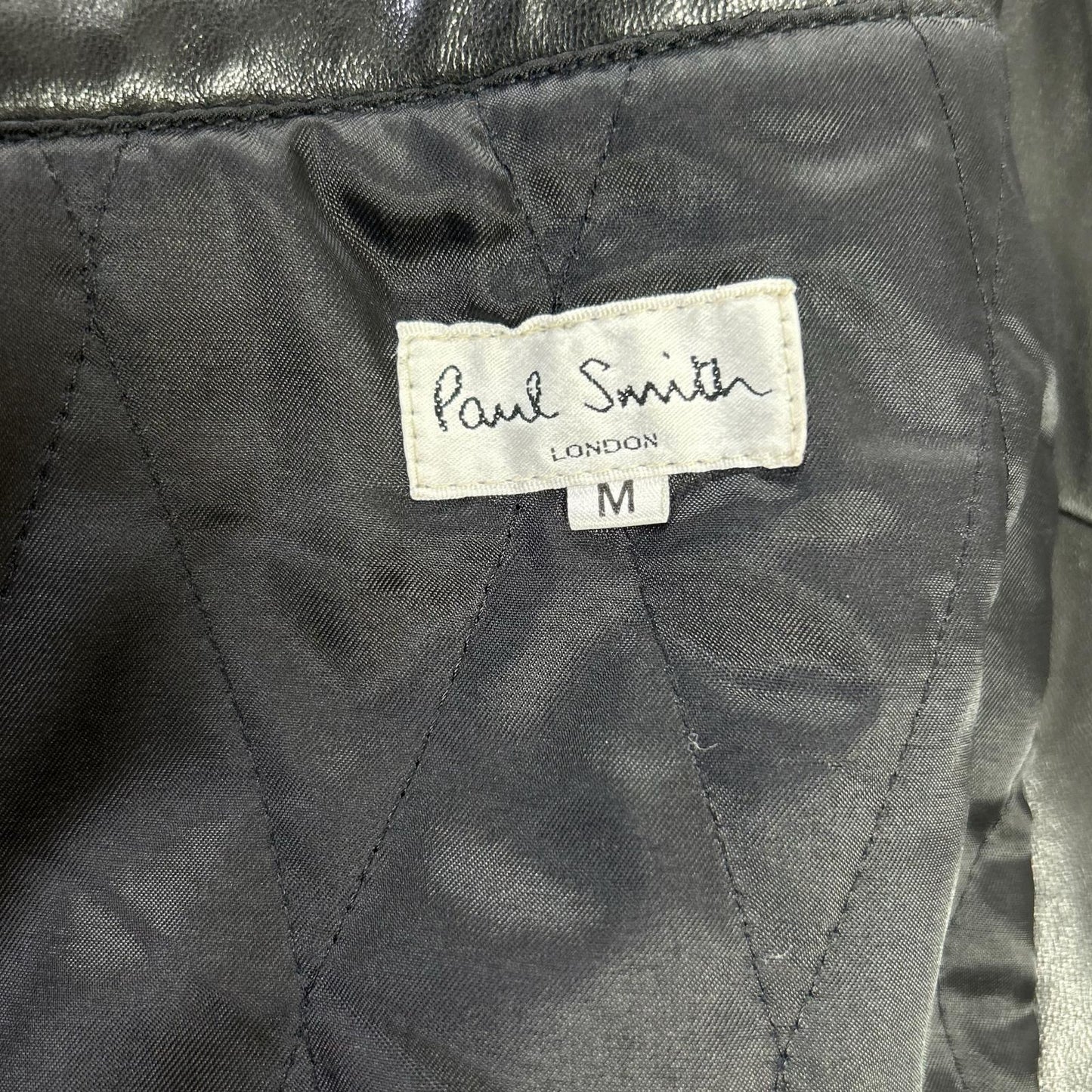 PaulSmith ポールスミス 477329K 551L ブラック ラムレザージャケット ジャケット