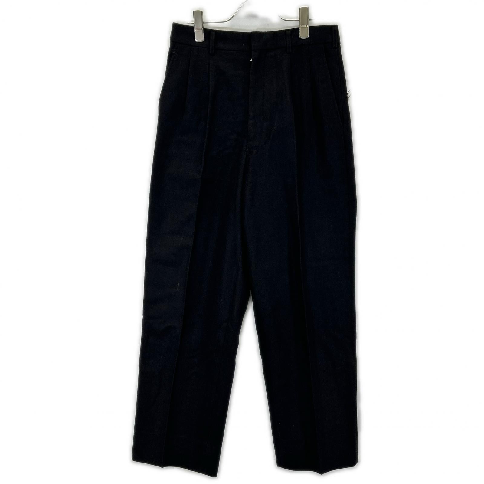 COMMEdesGARCONS HOMME DEUX コムデギャルソンオムドゥ AD1988　80s　DTK9210 ブラック ウール テーパードパンツ ボトムス