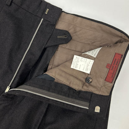 COMMEdesGARCONS HOMME DEUX コムデギャルソンオムドゥ AD1988　80s　DTK9210 ブラック ウール テーパードパンツ ボトムス