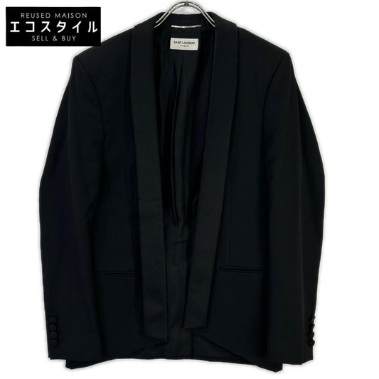SAINT LAURENT PARIS サンローランパリ 482512 ブラック ショールカラースモーキングジャケット テーラードジャケット ジャケット