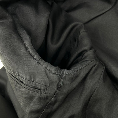 SAINT LAURENT PARIS Saint Laurent Paris 482512 Black Shawl-Collar Tuxedo Jacket Tailored Jacket Jacket