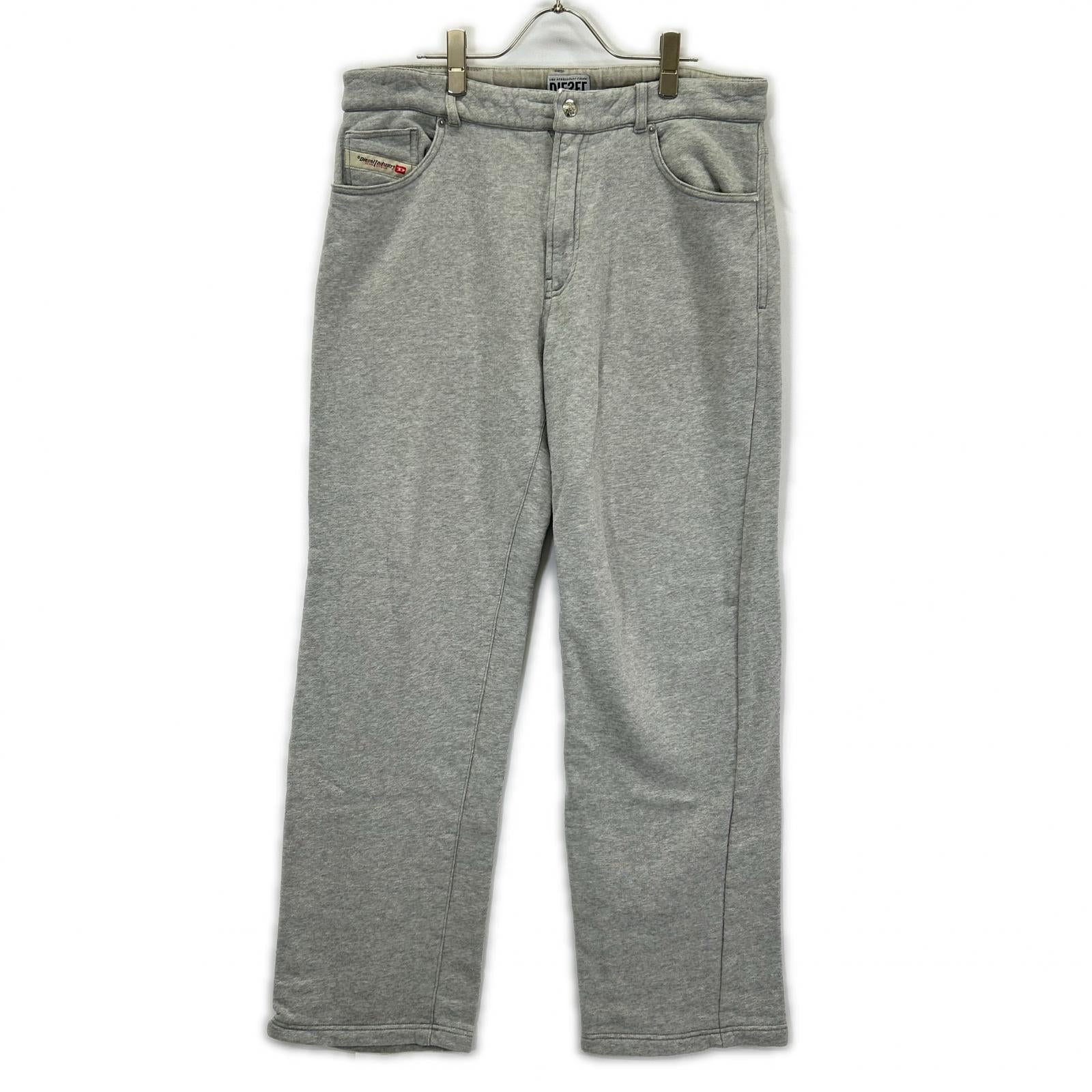 DIESEL ディーゼル グレー P-MACS ドローストリング スウェットパンツ ボトムス