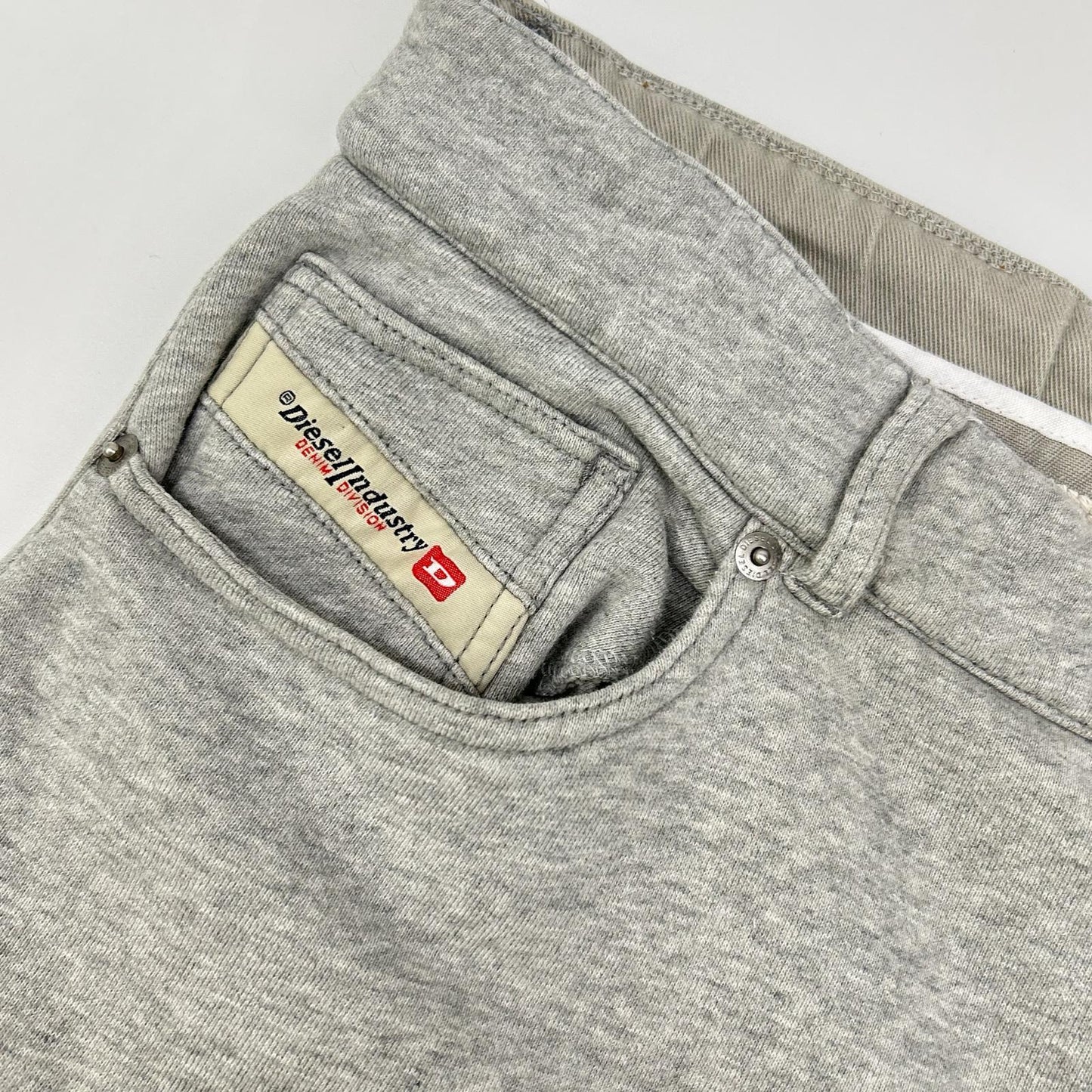 DIESEL ディーゼル グレー P-MACS ドローストリング スウェットパンツ ボトムス