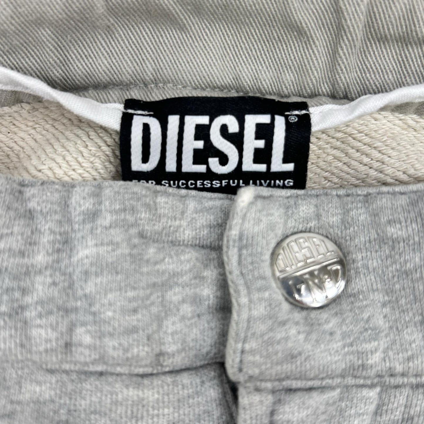 DIESEL ディーゼル グレー P-MACS ドローストリング スウェットパンツ ボトムス