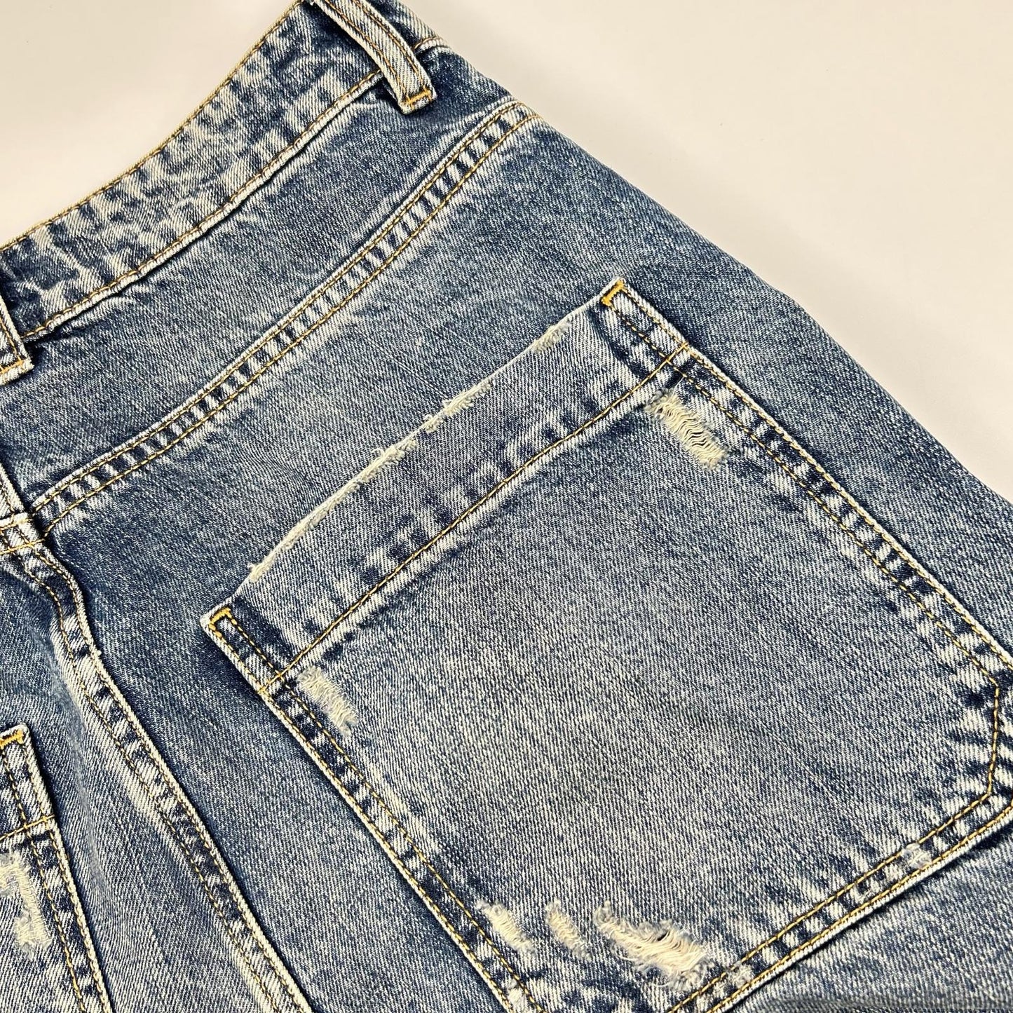 DIESEL ディーゼル インディゴ D-SIRE-CARGO-S カーゴディティールデニムパンツ ボトムス