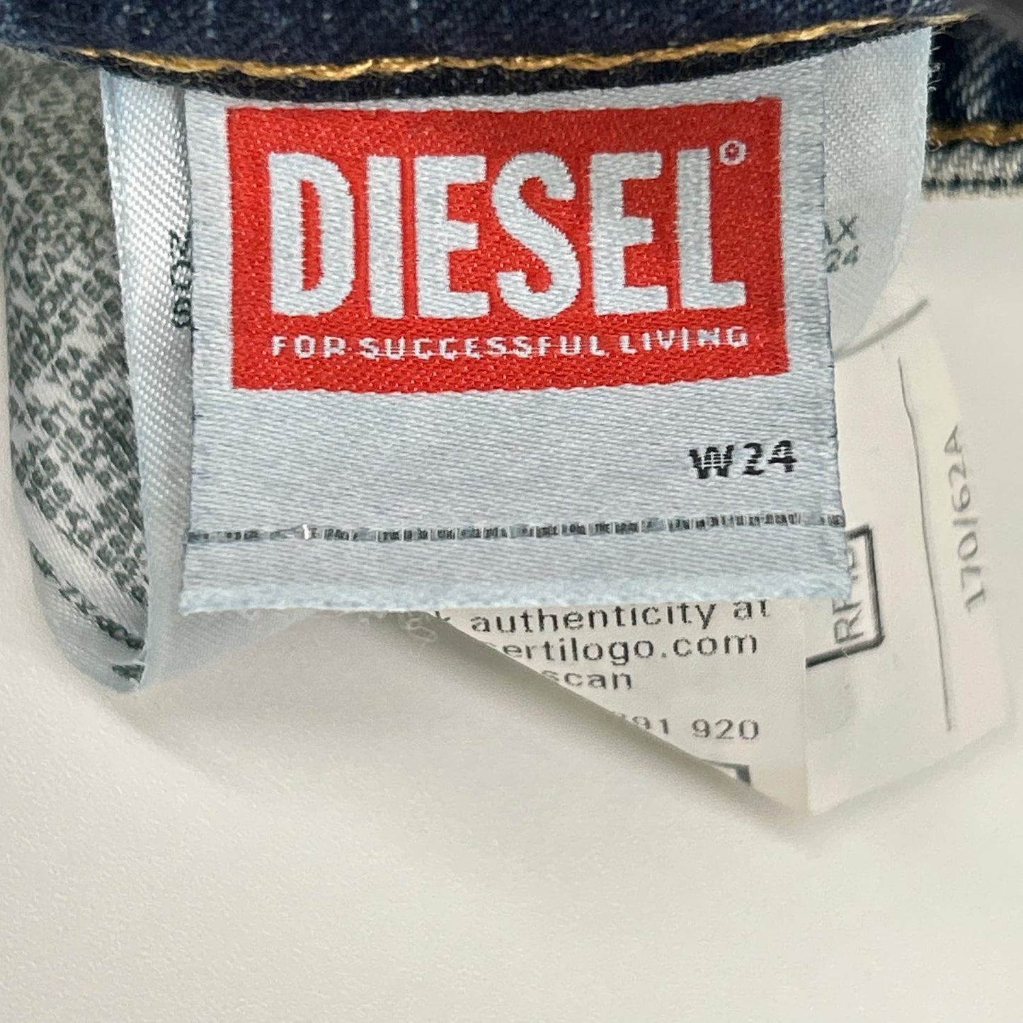 DIESEL ディーゼル インディゴ D-SIRE-CARGO-S カーゴディティールデニムパンツ ボトムス