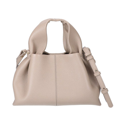 POLENE ポレーヌ 【新品同様】BHB0050MGRBR007 Numero Neuf Mini レザー 2WAY ショルダーバッグ
