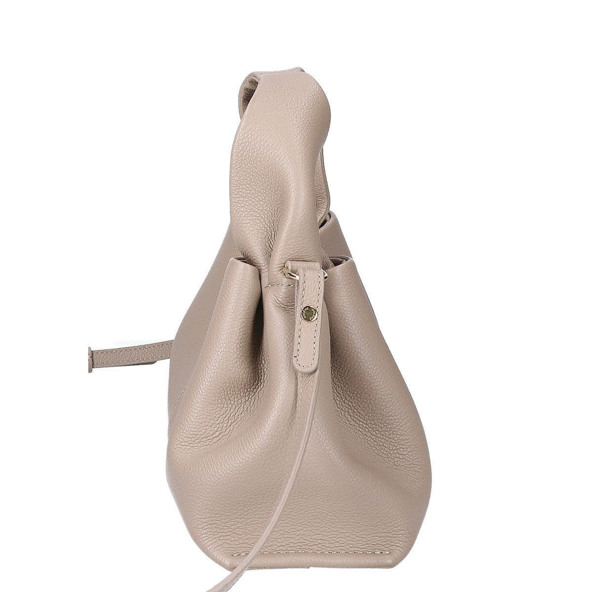 POLENE ポレーヌ 【新品同様】BHB0050MGRBR007 Numero Neuf Mini レザー 2WAY ショルダーバッグ