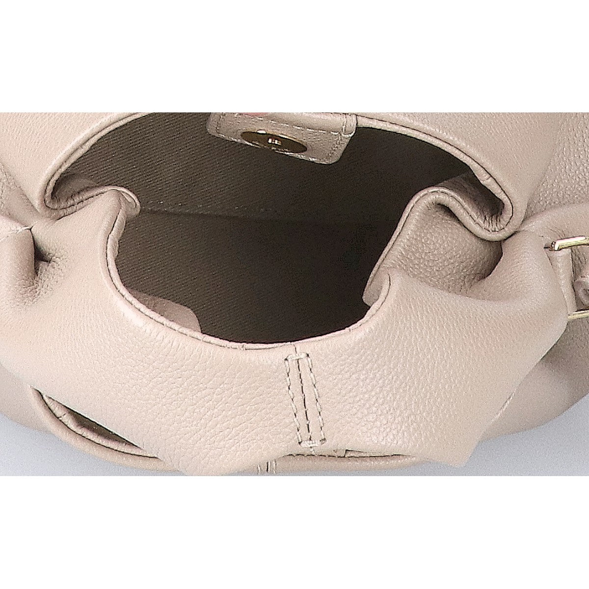 POLENE ポレーヌ 【新品同様】BHB0050MGRBR007 Numero Neuf Mini レザー 2WAY ショルダーバッグ