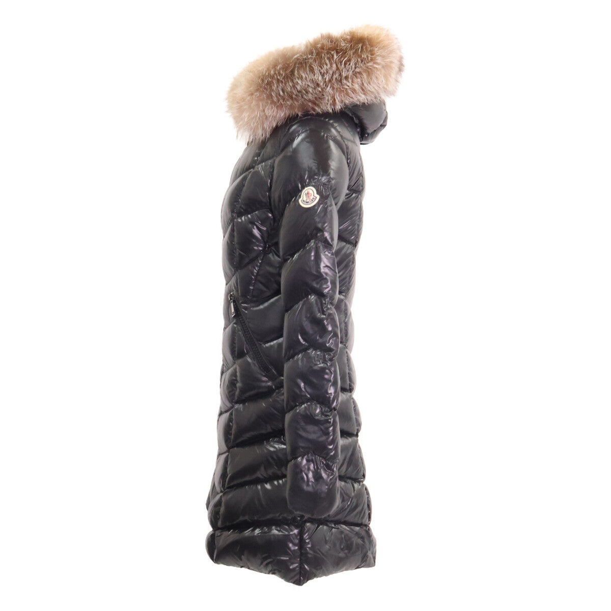 MONCLER FULMARUS fur-trimmed hooded down coat