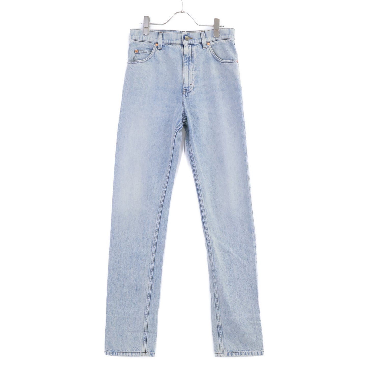 GUCCI グッチ 774078 ライトブルー GG ターンアップ ウォッシュドデニム パンツ ボトムス