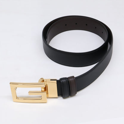 GUCCI グッチ 【美品】626974 AP0BG スクエアG バックル リバーシブル ベルト