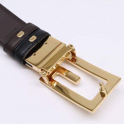 GUCCI グッチ 【美品】626974 AP0BG スクエアG バックル リバーシブル ベルト