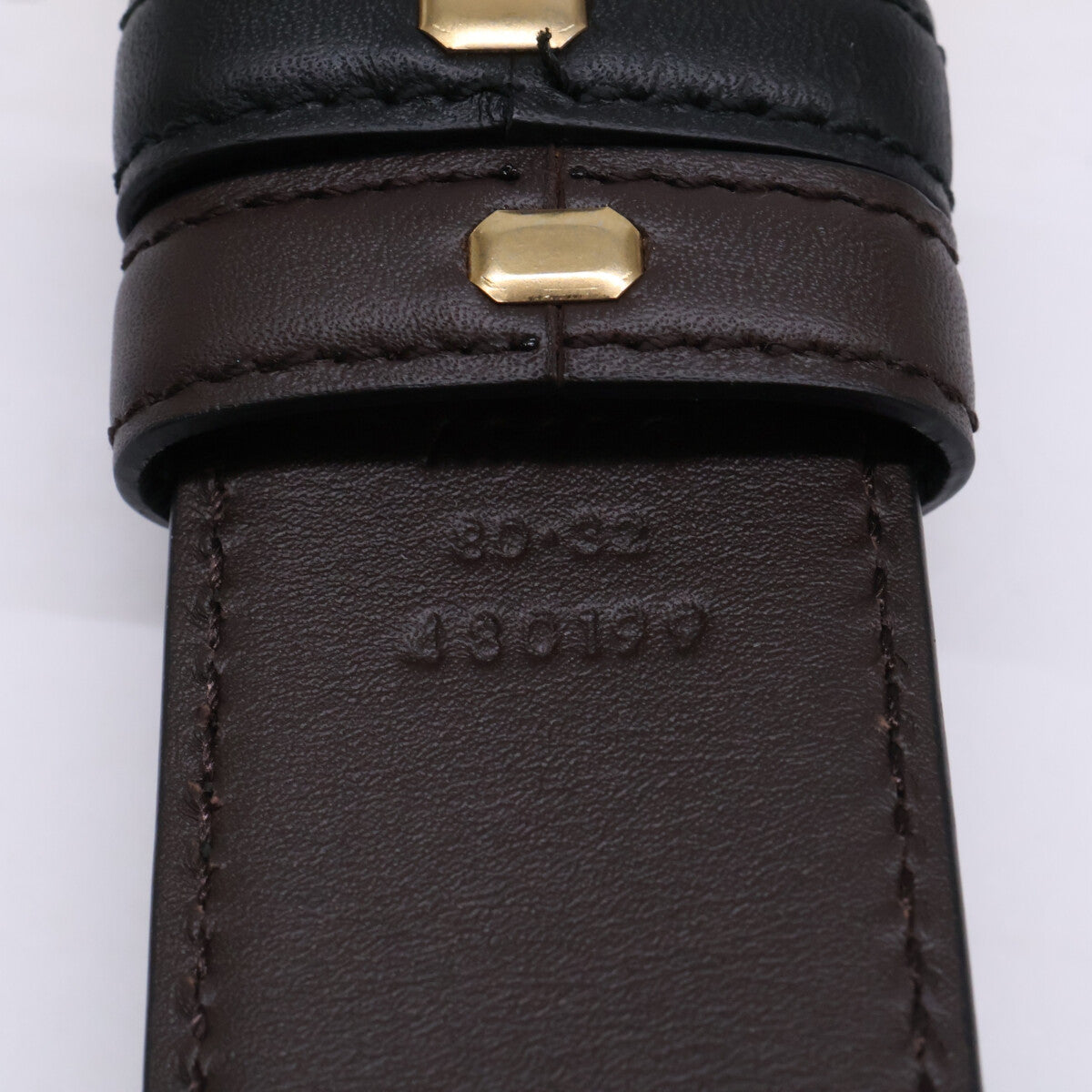 GUCCI グッチ 【美品】626974 AP0BG スクエアG バックル リバーシブル ベルト
