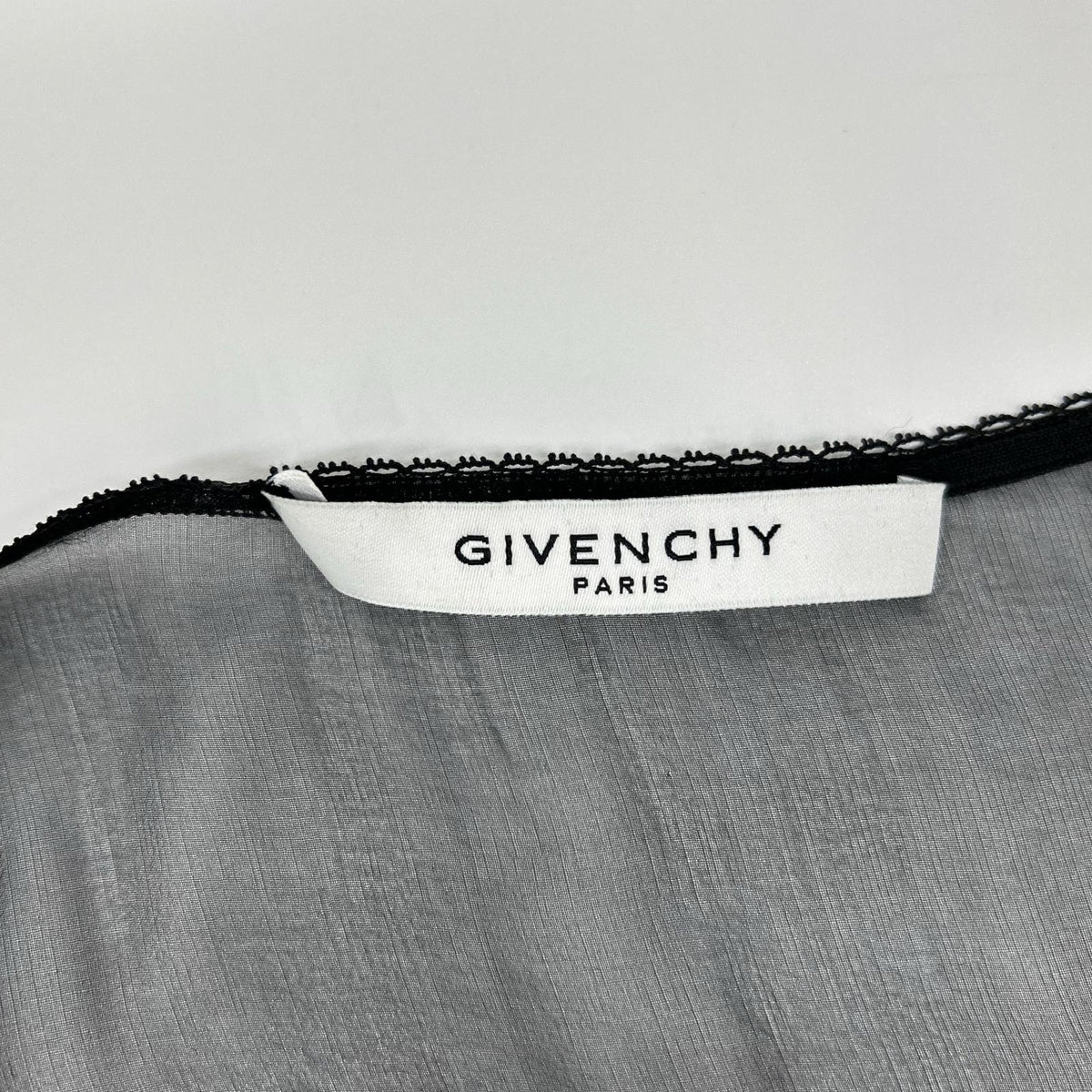 GIVENCHY ジバンシー ブラック フリル ビスチェ ベスト