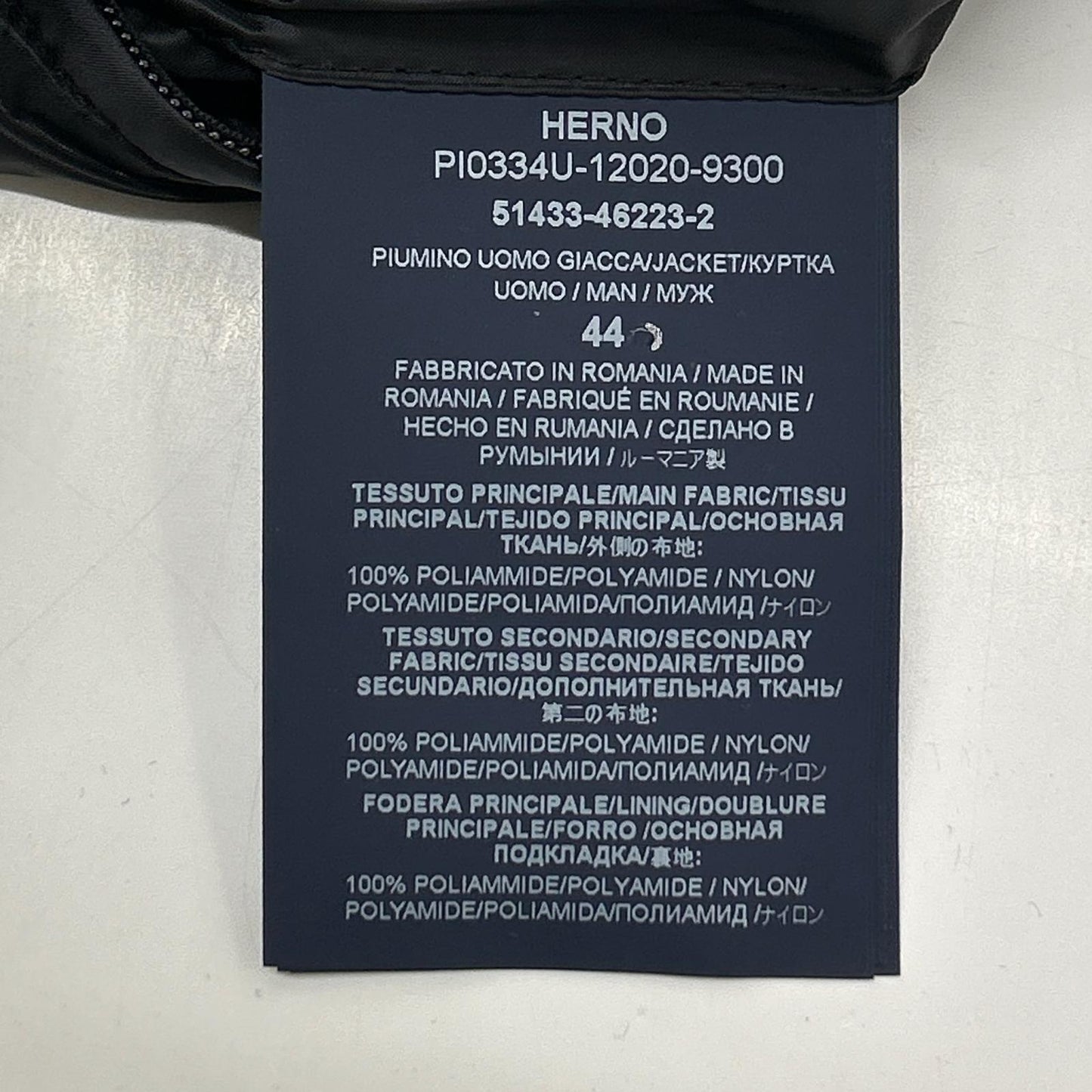 HERNO PI0334U-12020-9300 Legend Line Down Vest Vest
