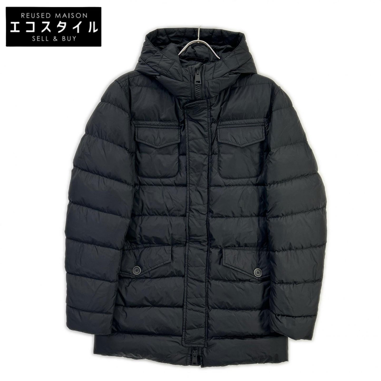 HERNO ヘルノ PI0191U-12004-9389 ポーラテック 4ポケット フーディダウン コート コート