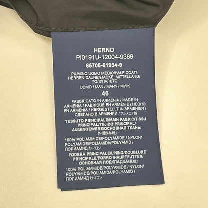 HERNO ヘルノ PI0191U-12004-9389 ポーラテック 4ポケット フーディダウン コート コート