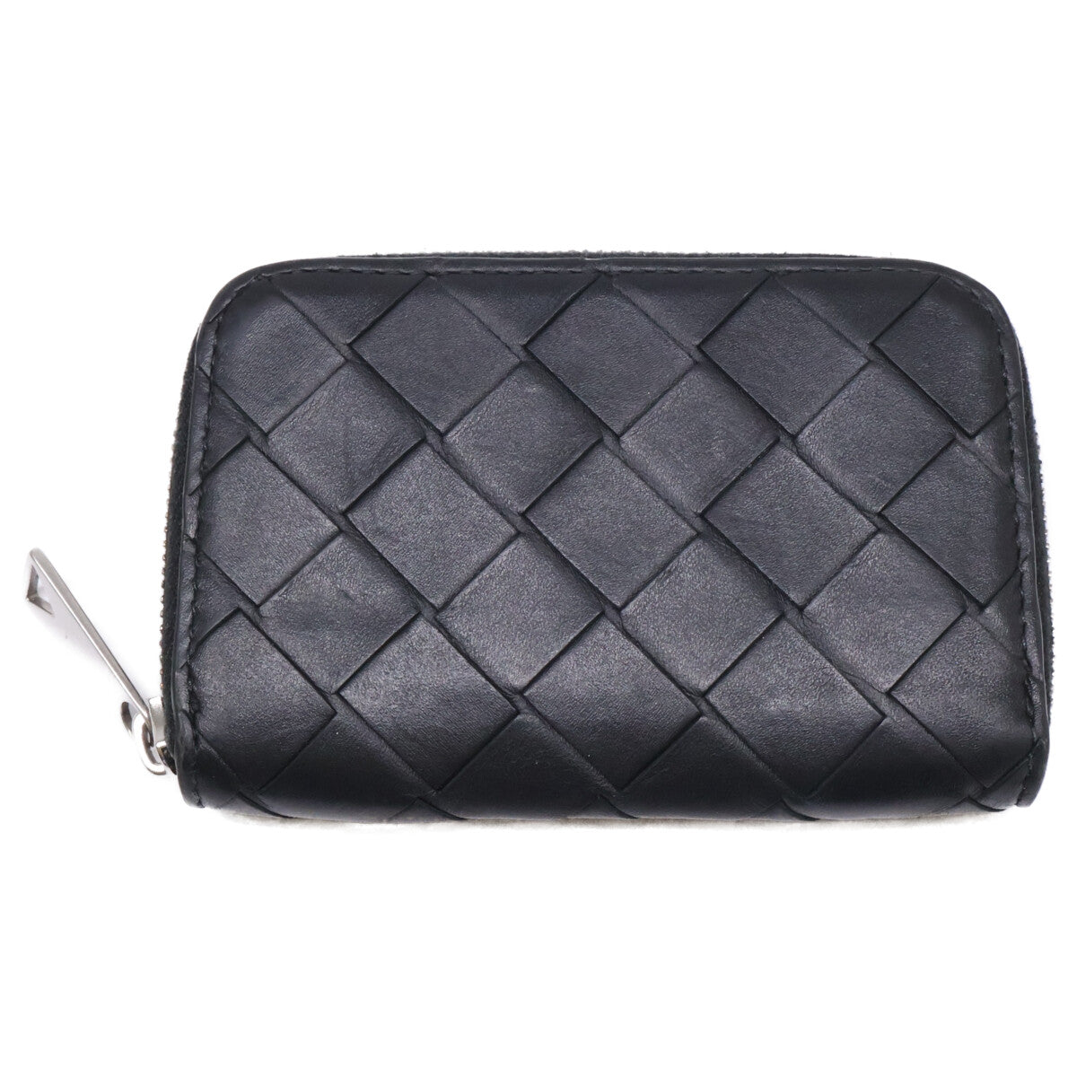 BOTTEGA VENETA ボッテガヴェネタ イントレチャート レザー ラウンドファスナー コインケース