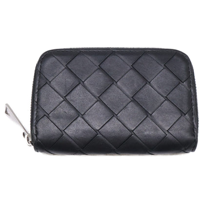 BOTTEGA VENETA ボッテガヴェネタ イントレチャート レザー ラウンドファスナー コインケース