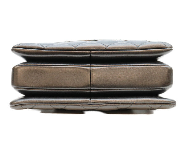 CHANEL シャネル AS4654 黒 ラム ゴールド金具 トレンディCC ミニトップハンドルフラップバッグ ショルダーバッグ