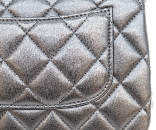 CHANEL シャネル AS4654 黒 ラム ゴールド金具 トレンディCC ミニトップハンドルフラップバッグ ショルダーバッグ