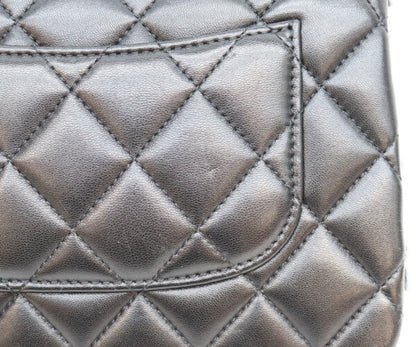 CHANEL シャネル AS4654 黒 ラム ゴールド金具 トレンディCC ミニトップハンドルフラップバッグ ショルダーバッグ
