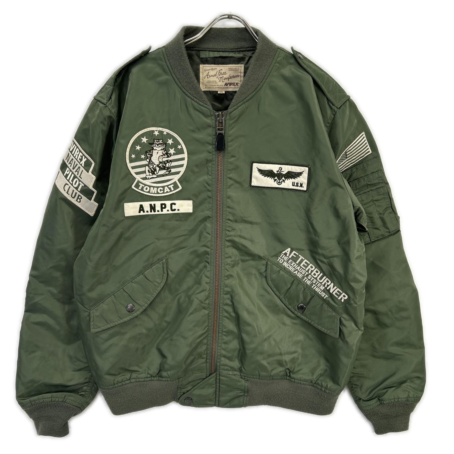 AVIREX アヴィレックス カーキ 6182137 L-2B TOMCAT トムキャット フライトジャケット ジャケット